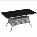 tuintafel glazen tafel eettafel tuinmeubel tafel, Ophalen, Nieuw, Rechthoekig, Overige materialen