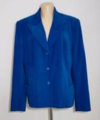 Indigoblauwe designer blazer van Edgar Vos, Maat 46/48 (XL) of groter, Zo goed als nieuw, Jasje, Verzenden