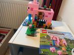 21170 LEGO minecraft roze varken huis, Kinderen en Baby's, Speelgoed | Duplo en Lego, Complete set, Lego, Zo goed als nieuw, Ophalen