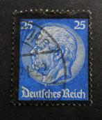Reich : mi-553 rouwzegel Paul von Hindenburg 1934 25 pf., Ophalen of Verzenden, Duitse Keizerrijk, Gestempeld