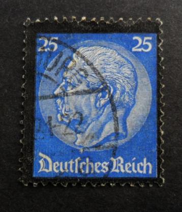 Reich : mi-553 rouwzegel Paul von Hindenburg 1934 25 pf.  beschikbaar voor biedingen