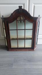 Antiek Wandkastje met Glas, Antiek en Kunst, Ophalen