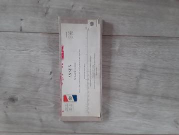 Oude topografische kaart. Schaal 1:50000.  Kaart op linnen.  beschikbaar voor biedingen