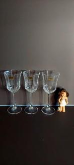 Nieuw 3 Vintage Luminarc octime wijnglazen glazen 18 cl, Eu, Eu, Overige typen, Nieuw