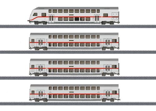 Marklin H0 43476 OVP Set IC-dubbeldekkers van de DB., Hobby en Vrije tijd, Modeltreinen | H0, Zo goed als nieuw, Wagon, Wisselstroom