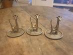 Verzilverde Giraffe beeldjes (of ringhouder?), Ophalen of Verzenden, Zilver