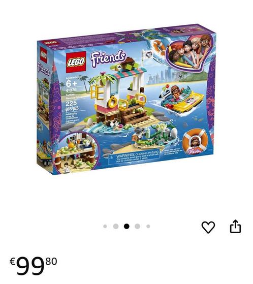 Nieuw in doos: lego 41376 opbrengst voor dagjs uit, Kinderen en Baby's, Speelgoed | Duplo en Lego, Nieuw, Ophalen of Verzenden
