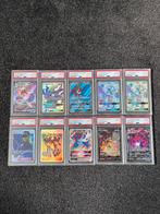 Pokémon 10 Moderne PSA 10 kaarten - ook los te koop!, Ophalen of Verzenden, Zo goed als nieuw, Meerdere kaarten, Foil