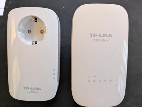TP Link powerline WPA8730kit, Computers en Software, Powerlines, Gebruikt, Ophalen