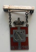 Zilveren hanger met emaille Georg Jensen  Denemarken 925, Antiek en Kunst, Antiek | Goud en Zilver, Verzenden