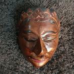 Antiek houten Indonesisch masker, Ophalen of Verzenden