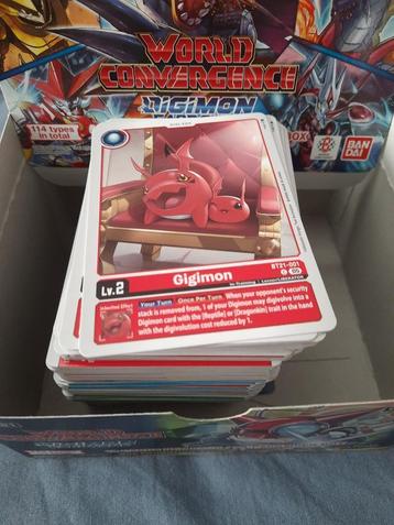 Set Digimon TCG kaarten - BT21 beschikbaar voor biedingen