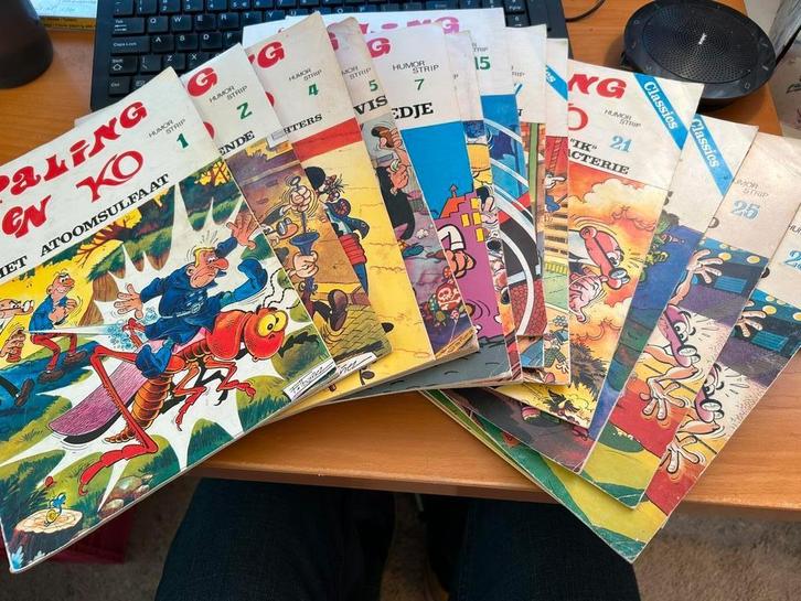 Diverse Paling en Ko Stripboeken, Boeken, Stripboeken, Gelezen, Eén stripboek, Ophalen of Verzenden