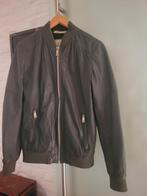 Zara Man Leren Blouson - Maat M, Kleding | Heren, Jassen | Zomer, Ophalen of Verzenden, Gedragen, Maat 48/50 (M), Zara Man