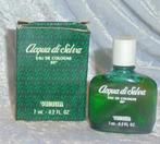 Volle parfum mini -  Victor acqua di selva oudje + Doosje, Verzamelen, Parfumverzamelingen, Ophalen of Verzenden, Miniatuur, Zo goed als nieuw