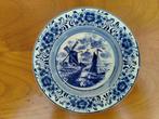 Antiek Delfts blauw wandbord, Antiek en Kunst, Antiek | Wandborden en Tegels, Verzenden