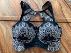 Doutzens BH 75E zga nieuw Hunkemöller strapless met bandjes, Ophalen of Verzenden, Zwart, BH