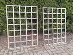 Hardhouten trellirekken, twee stuks, Ophalen, Gebruikt, Hout, 150 tot 200 cm