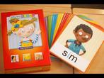 Wandplaten veilig leren lezen kim versie compleet in doos, Ophalen of Verzenden, Zo goed als nieuw