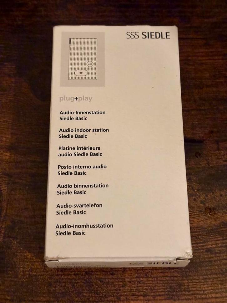 Siedle deurbel intercom AIB 150-01, Huis en Inrichting, Deurbellen, Nieuw, Ophalen of Verzenden