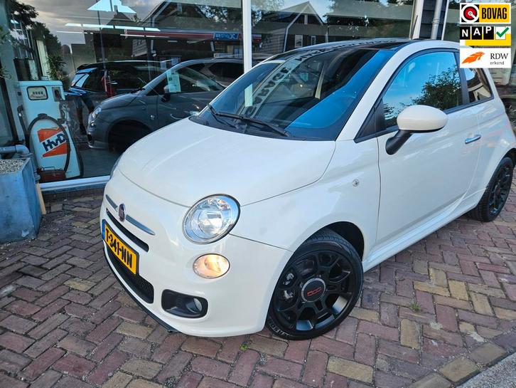 Fiat 500 1.2 sport,panorama,leuke uitvoering, Auto's, Fiat, Te koop, ABS, Airbags, Airconditioning, Centrale vergrendeling, Elektrische buitenspiegels