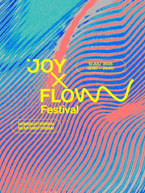 Joy x Flow 12 juli, Tickets en Kaartjes, Evenementen en Festivals, Eén persoon