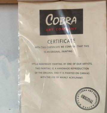 Cobra Art Schilderij - Origineel Kunstwerk beschikbaar voor biedingen