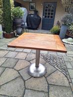 2  tuin- terras tafels, evt als eettafel  binnenshuis, Huis en Inrichting, Tafels | Eettafels, Ophalen, 50 tot 100 cm, Vierkant