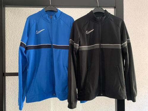 Originele Nike Dry-fit jassen zwart blauw 2x maat 147-158/L, Kinderen en Baby's, Kinderkleding | Maat 158, Gebruikt, Jongen of Meisje