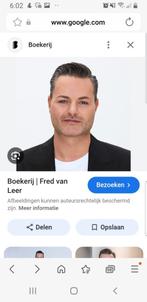 Tickets fred van leer, Ophalen of Verzenden, Nieuw