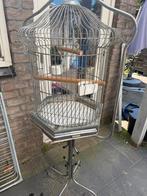 Vogelkooi, Dieren en Toebehoren, Vogels | Hokken en Kooien, Ophalen, Gebruikt, Metaal, Vogelkooi