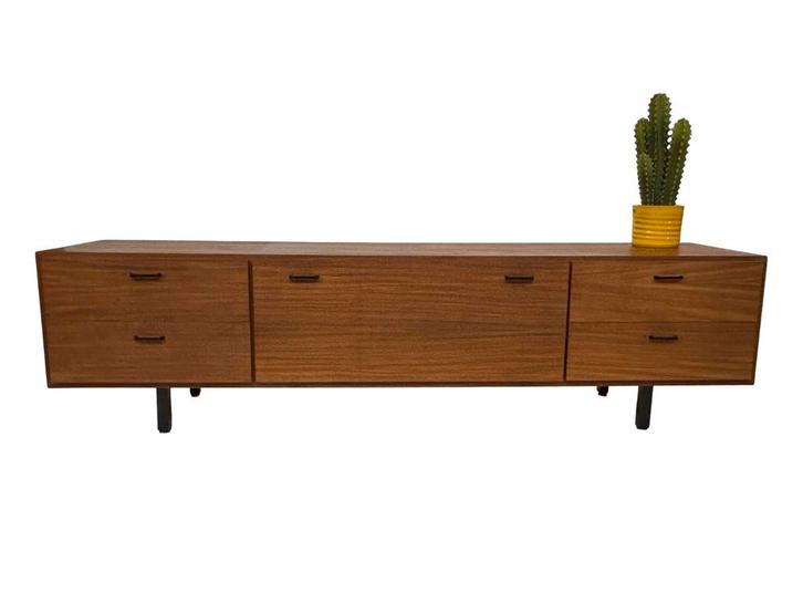 Vintage Dressoir Meubel Jaren 60 simpla lux Tv Meubel, Huis en Inrichting, Kasten | Dressoirs, Zo goed als nieuw, 150 tot 200 cm