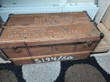 Scheepskist Officier Korps Mariniers  beschikbaar voor biedingen