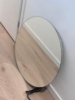 Ronde Badkamerspiegel met LED, Ophalen, Minder dan 50 cm, Rond, Nieuw