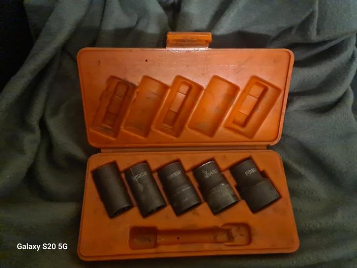 Sonic setje voor het verwijderen  beschadigde bouten 17/27, Doe-het-zelf en Verbouw, Gereedschap | Handgereedschap, Ophalen of Verzenden