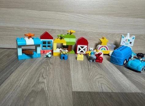 Lego Duplo Sets: Cars Takel, Getallentrein, Boerderi, Kinderen en Baby's, Speelgoed | Duplo en Lego, Gebruikt, Duplo, Complete set