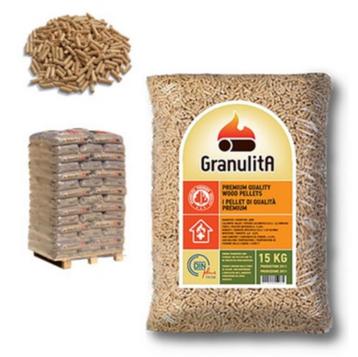 Houtpellets naaldhout ENplus a1 Granulita beschikbaar voor biedingen
