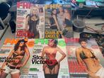 6 x FHM Christina Aguilera, Halle Berry, Charlies Angels,, Ophalen of Verzenden