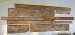 Hardhouten planken, Doe-het-zelf en Verbouw, Hout en Planken, Ophalen, Gebruikt, 25 tot 50 mm, Plank