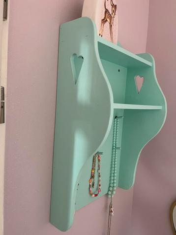 Tof wandmeubel baby kinderkamer boven commode mintgroen beschikbaar voor biedingen
