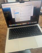 MacBook Pro M1, 14” 32GB RAM, 512GB SSD silver, Computers en Software, Apple Macbooks, MacBook Pro, Gebruikt, Qwerty, Overige groottes