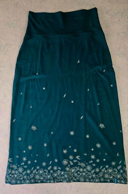 Tranquilo, rok, bio katoen, groen, soepele tailleband. S/M, Kleding | Dames, Rokken, Zo goed als nieuw, Maat 38/40 (M), Groen