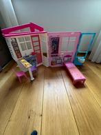 Barbie huis inklapbaar, Kinderen en Baby's, Speelgoed | Poppenhuizen, Ophalen, Gebruikt, Poppenhuis