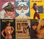 6 x oude Amerikaanse Playboy magazine 1966, 67 en 68, Ophalen of Verzenden, Gelezen