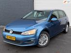 Volkswagen Golf 2.0 TDI Highline AUTOMAAT/NAVI/STOELVERWARMI, Auto's, Stof, Gebruikt, 4 cilinders, 150 pk