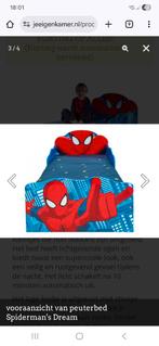 Spiderman peuterbed, Kinderen en Baby's, Kinderkamer | Bedden, Ophalen, Gebruikt, 70 tot 85 cm, 140 tot 160 cm