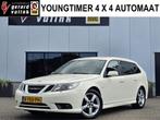 Saab 9-3 Sport Estate 2.0 T 210PK Aero XWD 4x4!, Auto's, Automaat, 1998 cc, Gebruikt, Zwart