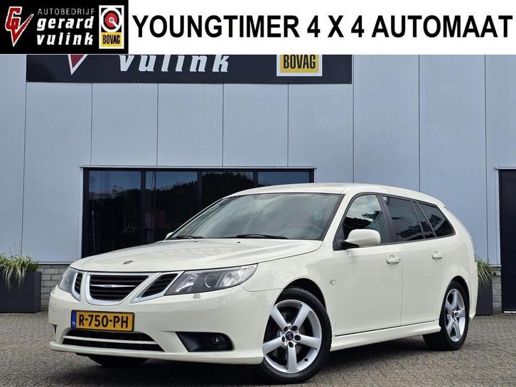 Saab 9-3 Sport Estate 2.0 T 210PK Aero XWD 4x4!, Auto's, Saab, Bedrijf, Te koop, Saab 9-3, 4x4, ABS, Airbags, Airconditioning