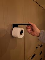 Toiletrolhouder met planchet - Mat Zwart, Ophalen of Verzenden, Nieuw, Zwart, Overige typen