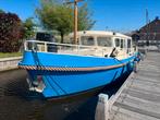 VEENJEKOTTER 1250, Watersport en Boten, Motorboten en Motorjachten, Ophalen, Staal, 50 pk of meer, Diesel